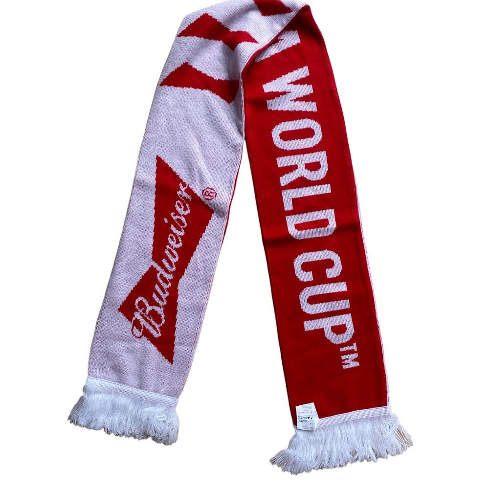 FIFA World Cup Russia 2018 Budweiser Soccer Scarf Light Up The World Cup Fan